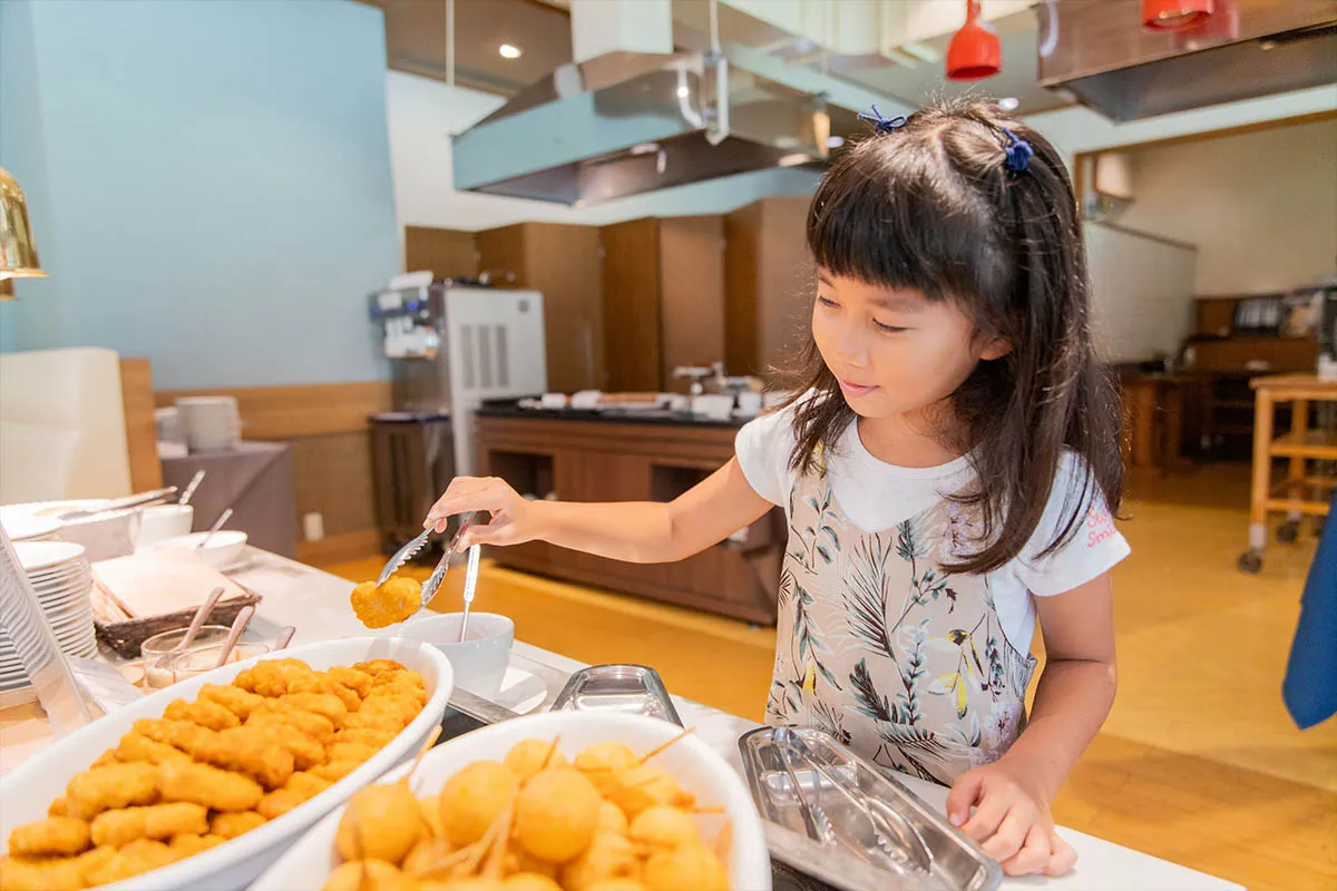 無需移動!在酒店結束的用餐時間