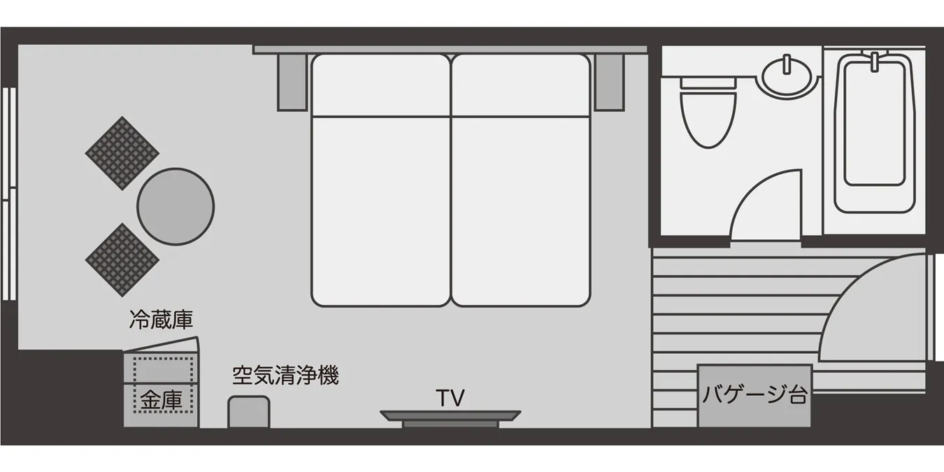 海景休閒雙床房