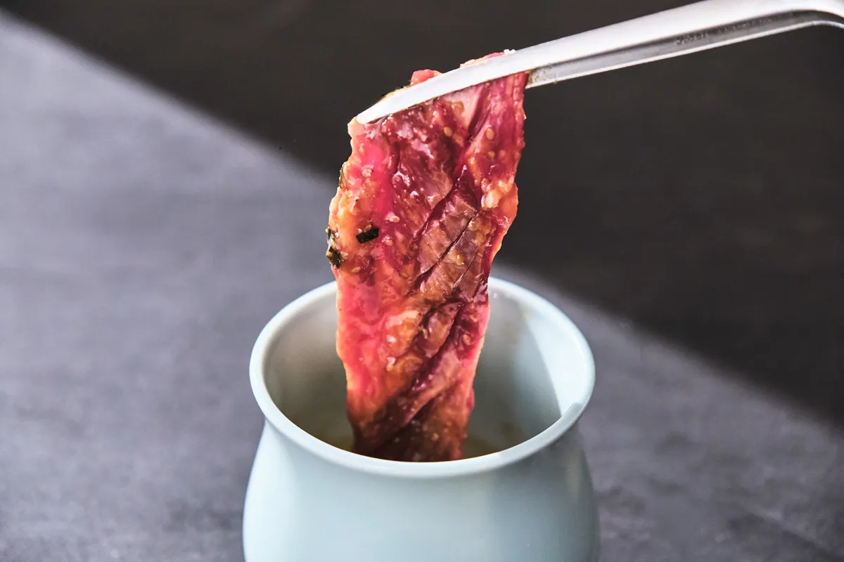石垣島產和牛秘傳韭菜醬汁壺五花肉